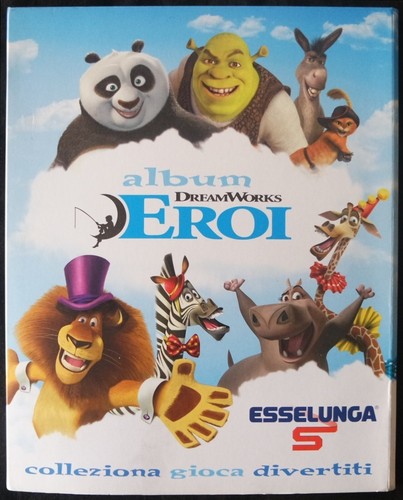 Album completo card eroi - card,