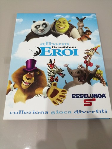 Album figurine dreamworks card - figurine,