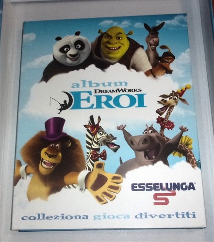Album figurine esselunga eroi - esselunga,