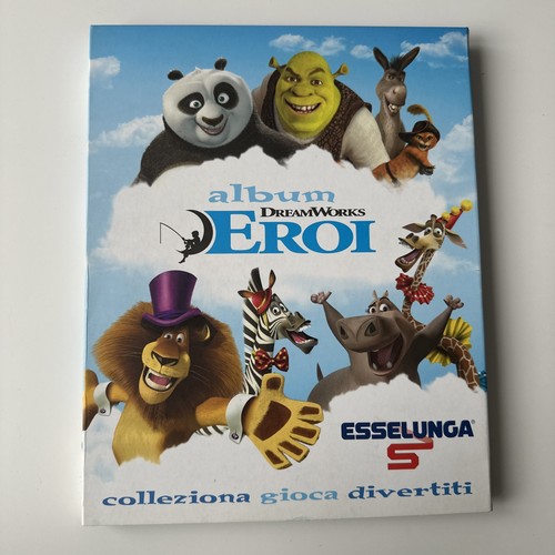 Album figurine card dreamworks - figurine,